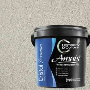 Revestimento Cristal Pedras Naturais - Prata - Company Dcollors